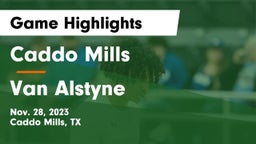Caddo Mills  vs Van Alstyne  Game Highlights - Nov. 28, 2023