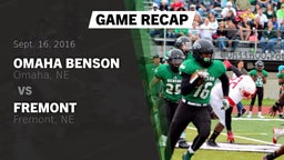 Recap: Omaha Benson vs. Fremont  2016