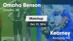 Matchup: Omaha Benson High Sc vs. Kearney  2016