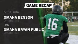 Recap: Omaha Benson  vs. Omaha Bryan Public  2016