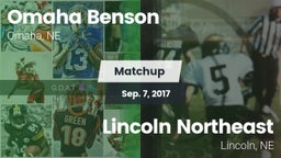 Matchup: Omaha Benson vs. Lincoln Northeast  2017