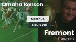 Matchup: Omaha Benson vs. Fremont  2017