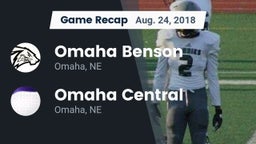Recap: Omaha Benson  vs. Omaha Central  2018