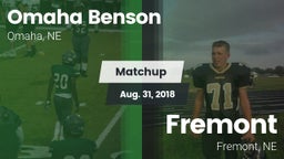 Matchup: Omaha Benson vs. Fremont  2018