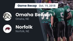 Recap: Omaha Benson  vs. Norfolk  2018