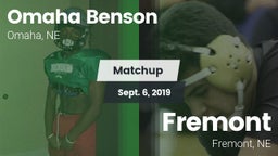 Matchup: Omaha Benson vs. Fremont  2019