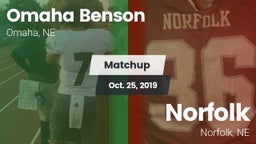 Matchup: Omaha Benson vs. Norfolk  2019