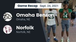 Recap: Omaha Benson  vs. Norfolk  2021