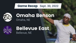 Recap: Omaha Benson  vs. Bellevue East  2022