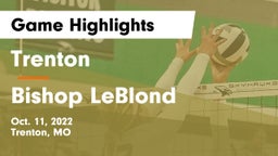 Trenton  vs Bishop LeBlond  Game Highlights - Oct. 11, 2022