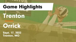 Trenton  vs Orrick  Game Highlights - Sept. 17, 2022
