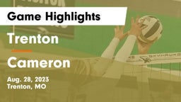 Trenton  vs Cameron  Game Highlights - Aug. 28, 2023