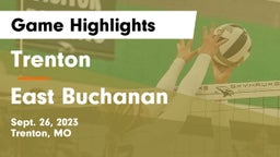 Trenton  vs East Buchanan  Game Highlights - Sept. 26, 2023