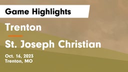 Trenton  vs St. Joseph Christian Game Highlights - Oct. 16, 2023