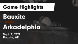 Bauxite  vs Arkadelphia  Game Highlights - Sept. 9, 2022