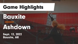 Bauxite  vs Ashdown  Game Highlights - Sept. 12, 2022