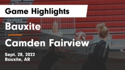 Bauxite  vs Camden Fairview Game Highlights - Sept. 28, 2022