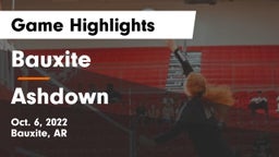 Bauxite  vs Ashdown  Game Highlights - Oct. 6, 2022
