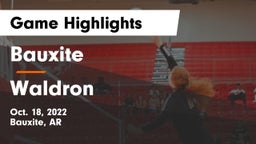 Bauxite  vs Waldron  Game Highlights - Oct. 18, 2022