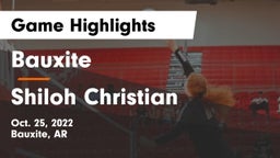 Bauxite  vs Shiloh Christian  Game Highlights - Oct. 25, 2022