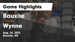 Bauxite  vs Wynne  Game Highlights - Aug. 26, 2023