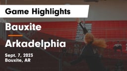 Bauxite  vs Arkadelphia  Game Highlights - Sept. 7, 2023