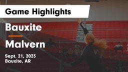 Bauxite  vs Malvern  Game Highlights - Sept. 21, 2023