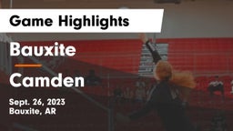 Bauxite  vs Camden Game Highlights - Sept. 26, 2023