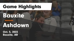 Bauxite  vs Ashdown Game Highlights - Oct. 5, 2023