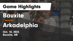 Bauxite  vs Arkadelphia  Game Highlights - Oct. 10, 2023