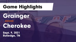 Grainger  vs Cherokee  Game Highlights - Sept. 9, 2021