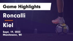 Roncalli  vs Kiel  Game Highlights - Sept. 19, 2023