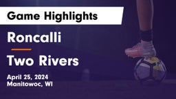 Roncalli  vs Two Rivers  Game Highlights - April 25, 2024