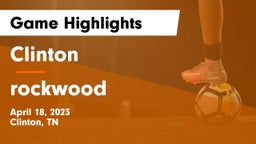 Clinton  vs rockwood Game Highlights - April 18, 2023