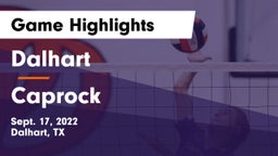 Dalhart  vs Caprock  Game Highlights - Sept. 17, 2022