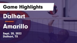 Dalhart  vs Amarillo  Game Highlights - Sept. 20, 2022