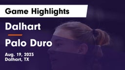Dalhart  vs Palo Duro  Game Highlights - Aug. 19, 2023
