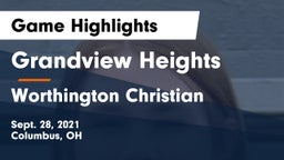 Grandview Heights  vs Worthington Christian  Game Highlights - Sept. 28, 2021