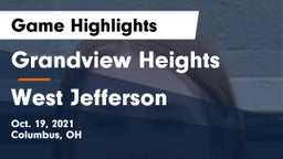 Grandview Heights  vs West Jefferson  Game Highlights - Oct. 19, 2021