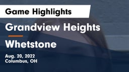 Grandview Heights  vs Whetstone  Game Highlights - Aug. 20, 2022