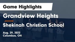 Grandview Heights  vs Shekinah Christian School Game Highlights - Aug. 29, 2022