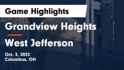 Grandview Heights  vs West Jefferson  Game Highlights - Oct. 3, 2022