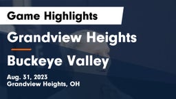 Grandview Heights  vs Buckeye Valley  Game Highlights - Aug. 31, 2023