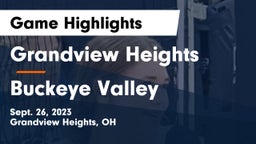 Grandview Heights  vs Buckeye Valley  Game Highlights - Sept. 26, 2023