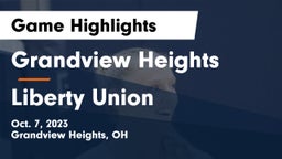 Grandview Heights  vs Liberty Union  Game Highlights - Oct. 7, 2023