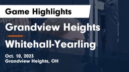 Grandview Heights  vs Whitehall-Yearling  Game Highlights - Oct. 10, 2023