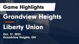 Grandview Heights  vs Liberty Union  Game Highlights - Oct. 17, 2023