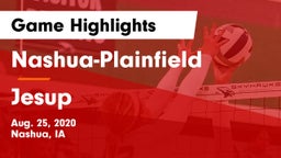 Nashua-Plainfield  vs Jesup  Game Highlights - Aug. 25, 2020