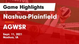 Nashua-Plainfield  vs AGWSR Game Highlights - Sept. 11, 2021