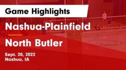 Nashua-Plainfield  vs North Butler  Game Highlights - Sept. 20, 2022